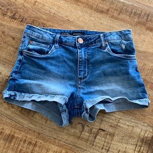 See Thru Soul High Rise Boyfriend Shorts